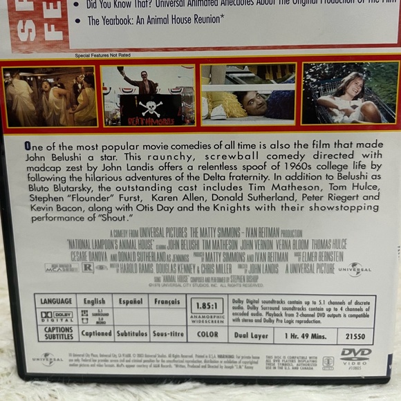 Clearance! ⚠️ National Lampoon’s Animal House DVD - Picture 6 of 6